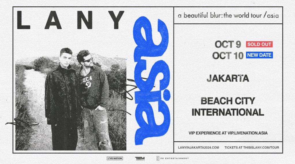 LANY Umumkan Konser Tambahan A Beautiful Blur: The World Tour in Jakarta 2024