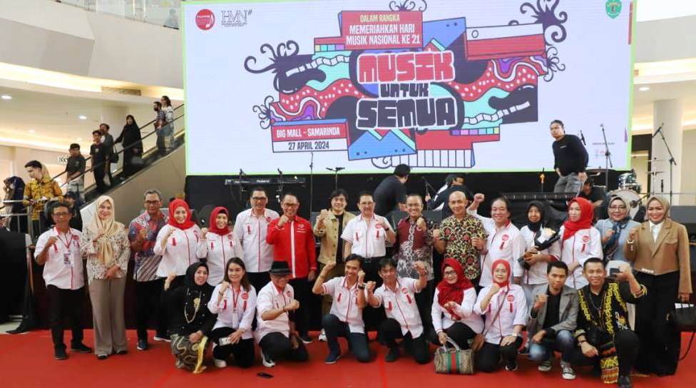 Konser Musik Untuk Semua : Meriahkan Samarinda dalam Peringatan Hari Musik Nasional