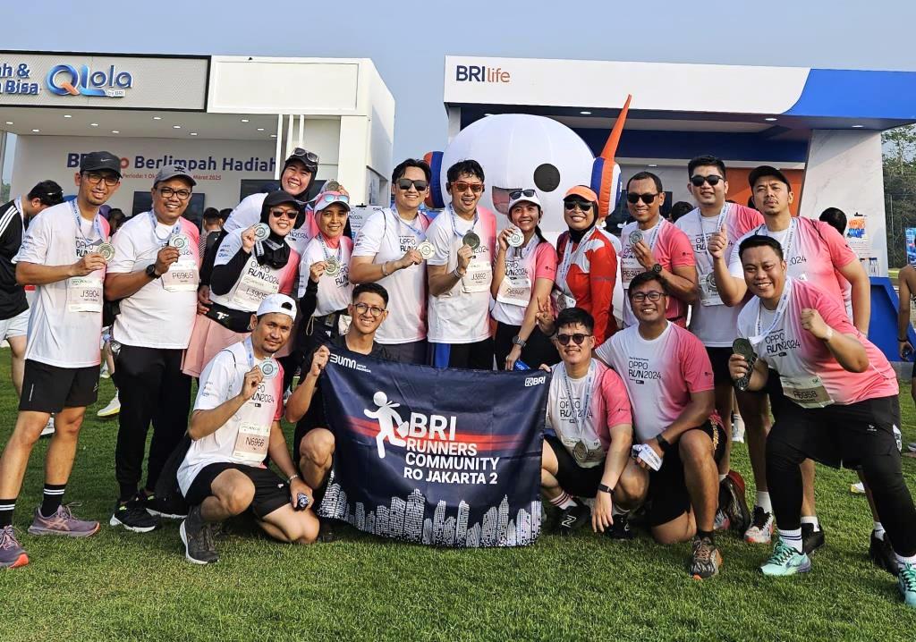 BRI x OPPO Run Marathon 2024 Usung Semangat MemBRIMOkan Indonesia