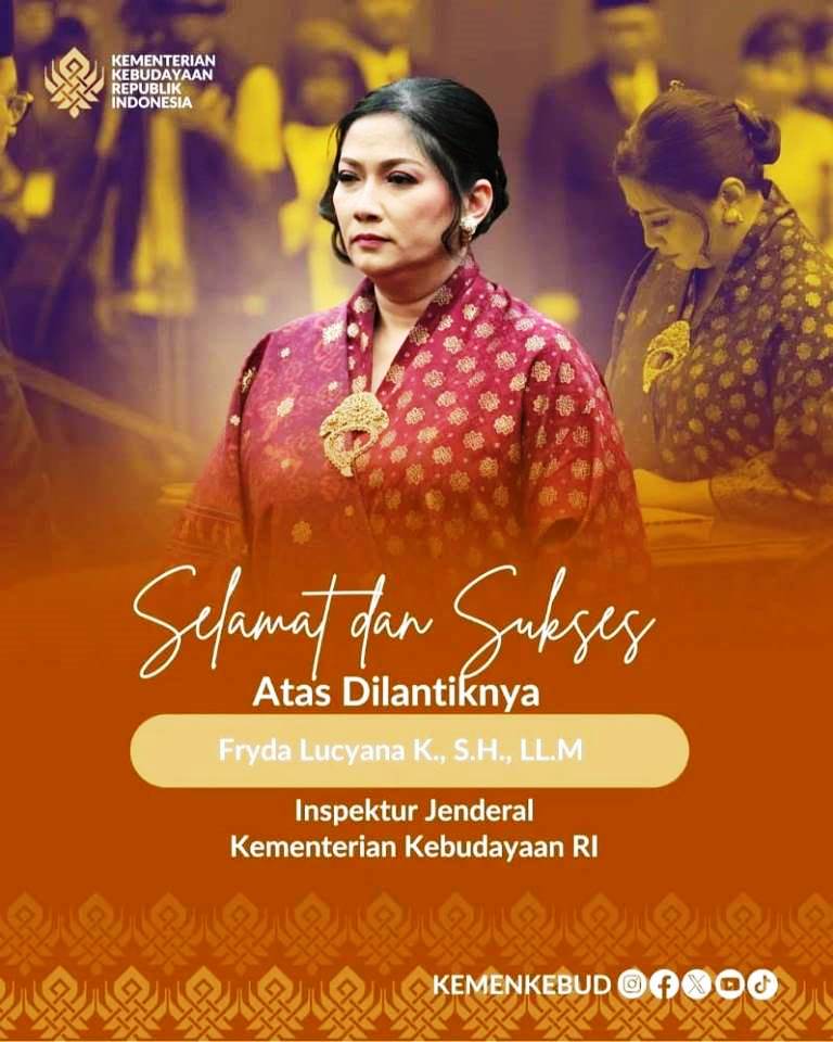 Fryda Lucyana: Pelantun Rindu Yang Kini Menjadi Inspektur Jenderal Kementerian Kebudayaan RI
