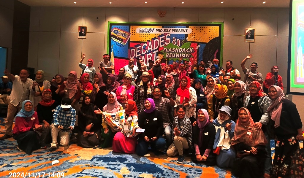 Tito Soemarsono Sukseskan Moment Nostalgia di Reuni 35 Tahun FORSILA SMANTIBO’89